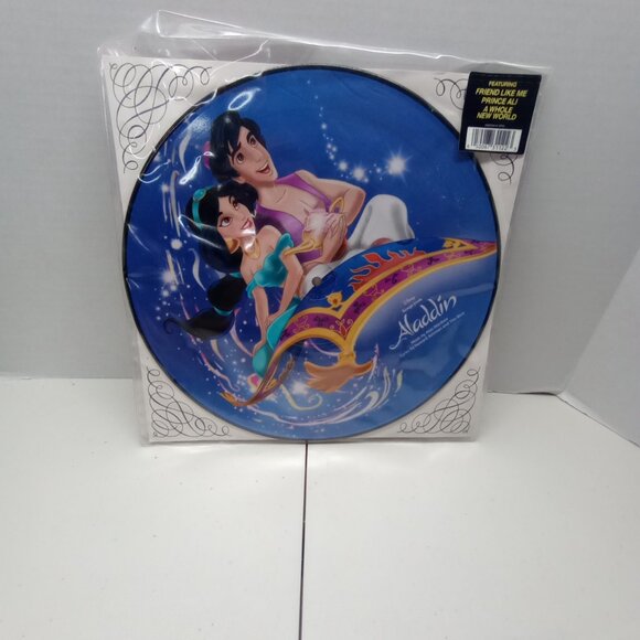 Disney Aladdin Picture Disc Vinyl – Limited Edition Collectible - Picture 2 of 2